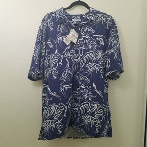 NWT Mens Uniqlo Hawaii Aloha Shirt Size Medium